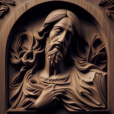 3D model st jesus (STL)